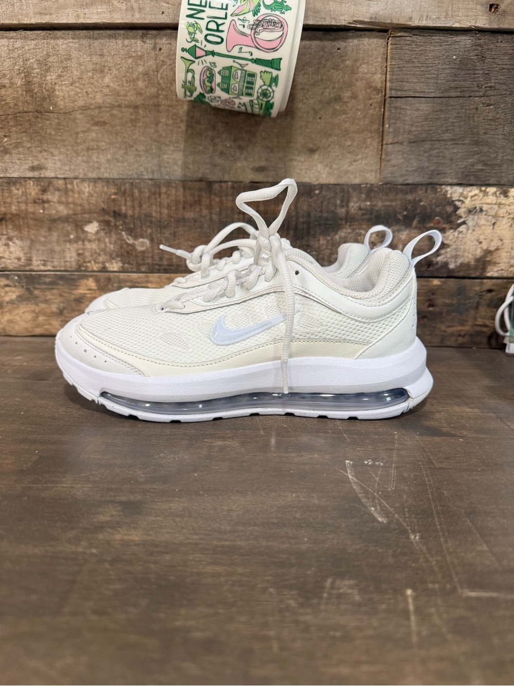 Nike Women’s Air Max White Low-Profile Athletic Sneakers